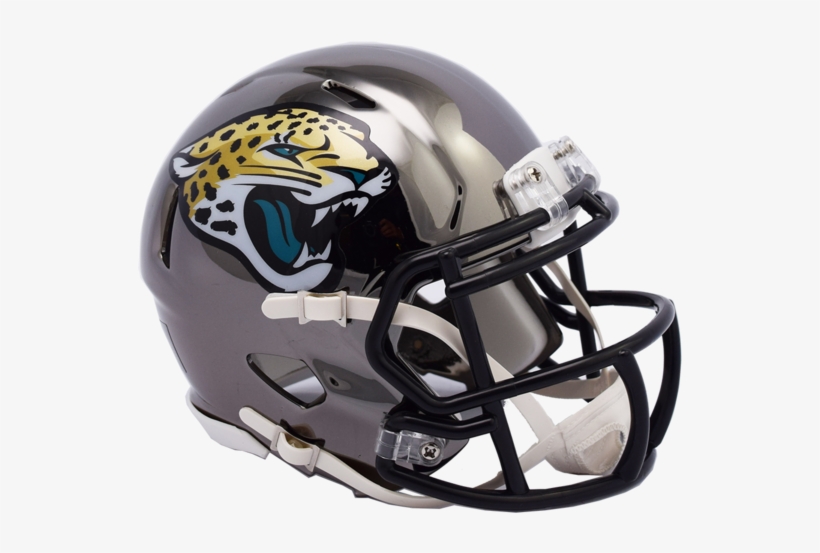 Jacksonville Jaguars Chrome Riddell Speed Mini Football - Jacksonville Jaguars Helmet, transparent png download