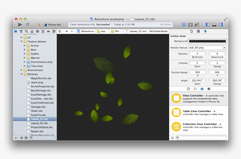 Image - - - /art/leafparticles - Pdf - Scenekit Particles, transparent png download