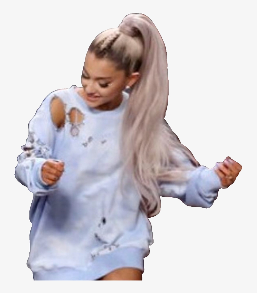 Arianagrande Jimmyfallon Freetoedit - Girl, transparent png download