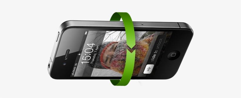 How To Lock Screen Orientation On Your Iphone - Iphone, transparent png download