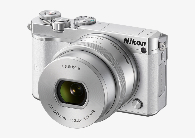 Nikon 1 J5, Camera, Nikon Camera - Nikon 1 J5 + 10-30 Mm Silver Digital Camera, transparent png download
