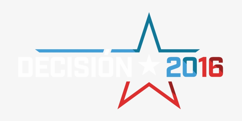 Nbcu Hispanic Group On Twitter - Decision 2016, transparent png download