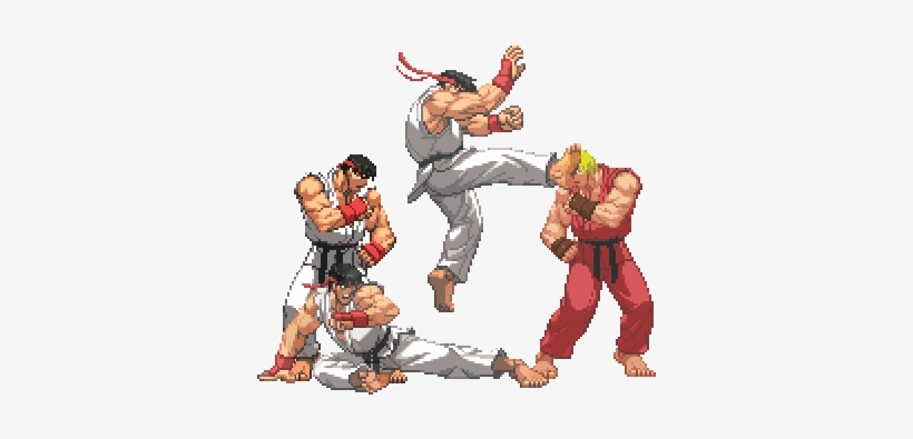 Instead Of The Crouching Forward, Ryu Could Use An - Ryu, transparent png download