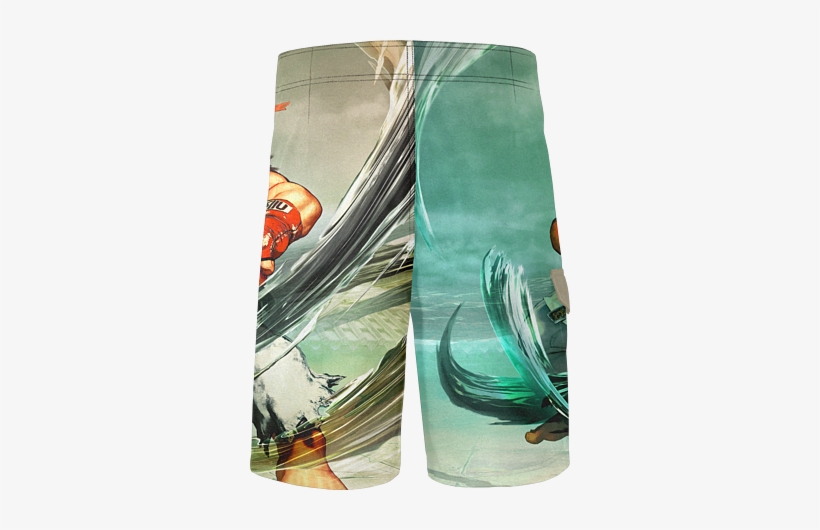 Street Fighter Ryu Shorts - Street Fighter V Ryu Ps4 Console And Controller Vinyl, transparent png download