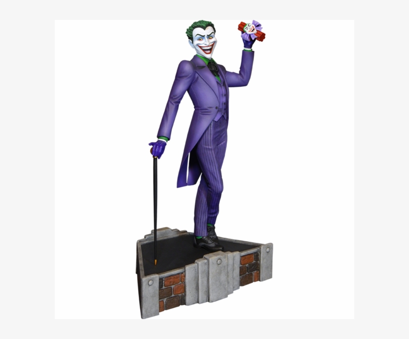 Joker Classic Comic Series Maquette Statue By Tweeterhead - Batman Dc Super Powers Collection Harley Quinn Maquette, transparent png download