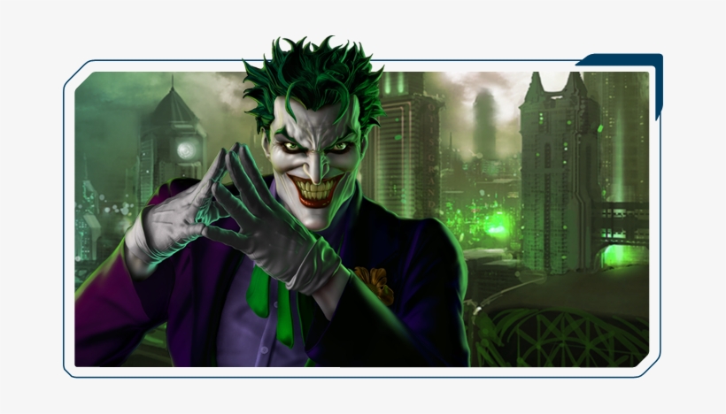 Embark On Heroic Or Villainous Story-driven Adventures - Dc Universe Online Joker, transparent png download