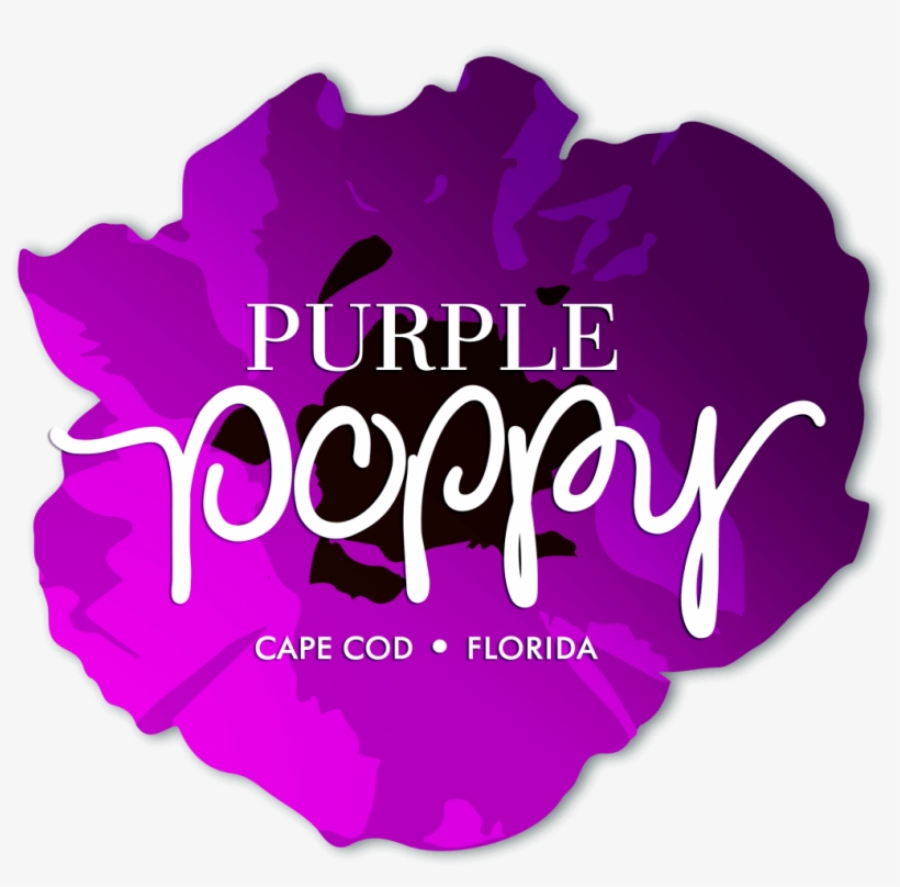 Purple Poppy Location Logo - Clothing, transparent png download