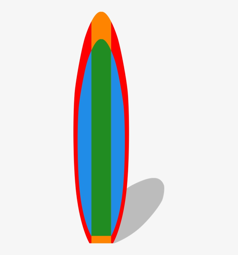 Surf Board - Surf Board Clip Art, transparent png download
