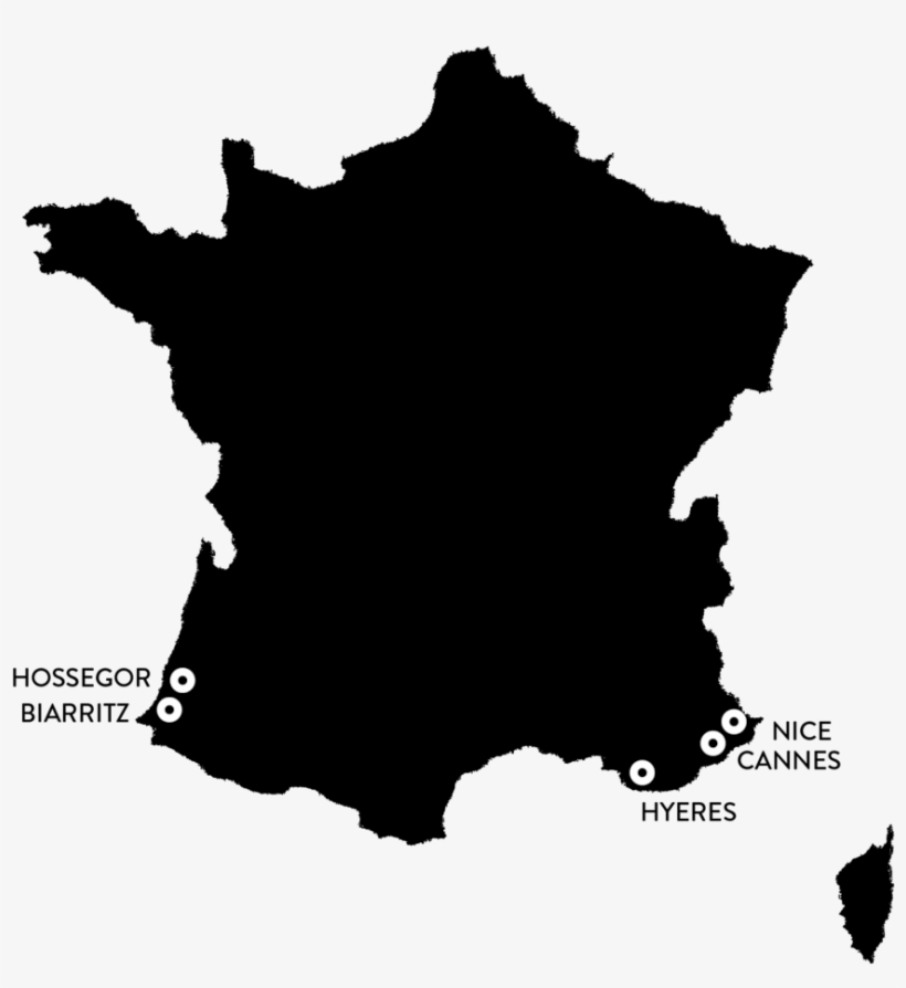 Christian Surfers France Map - France Vector Map, transparent png download