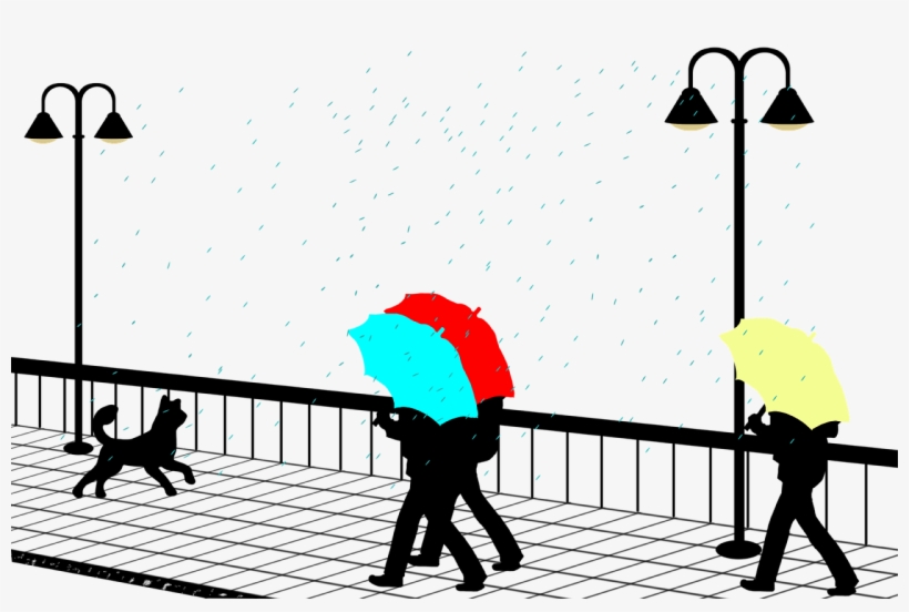 Weather,the Silhouette,spacer, - รูป วาด สภาพ อากาศ, transparent png download