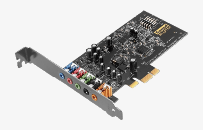 Tarjeta De Sonido Png - Creative Sound Blaster Audigy Fx 5.1 Sound Card Sb1570, transparent png download