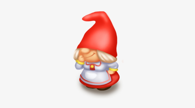 Mrs Gnome, transparent png download