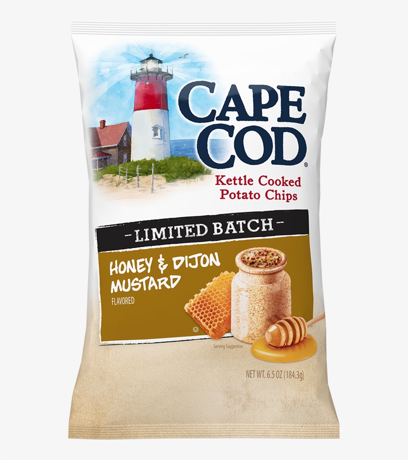Limited Batch Honey & Dijon Mustard - Cape Cod Honey And Dijon Mustard Chips, transparent png download