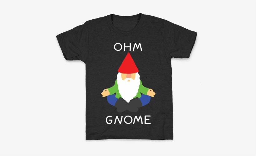 Ohm Gnome Kids T-shirt - Gnome Puns, transparent png download
