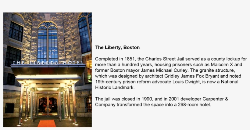 1389 Discussions Width=750 - Liberty Hotel Boston, transparent png download