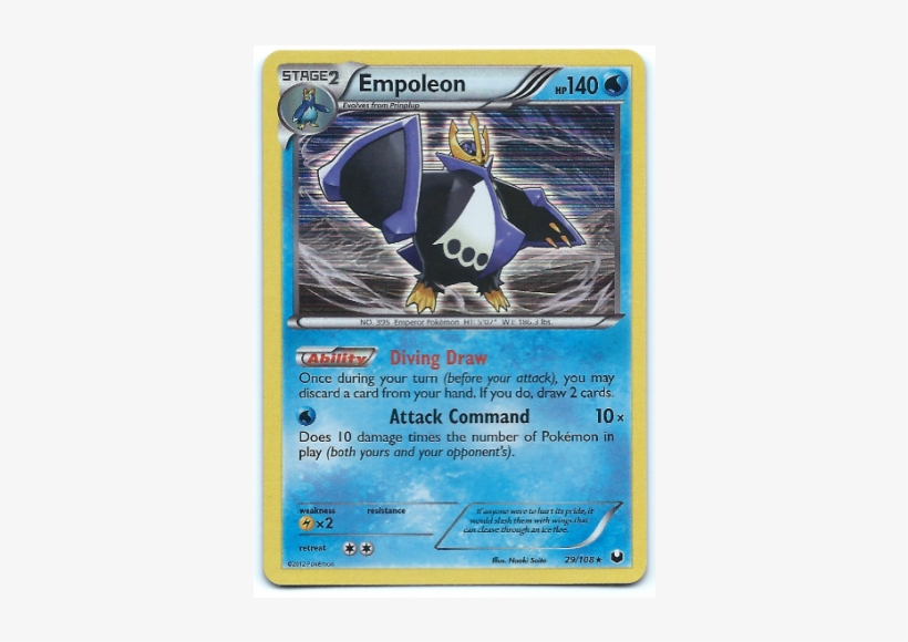 Empoleon Png, transparent png download