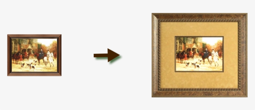 This Damage May Come In The Form Of Mold, Or The Artwork - Giclee Painting: Hardy's The Meet, 61x46in., transparent png download