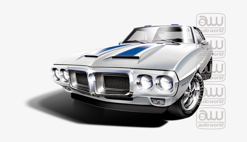 Auto World 1 64 Vintage Muscle 1969 Pontiac Firebird, transparent png download