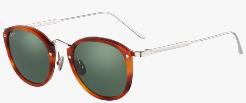 C De Cartier Sunglassescombined Titanium And Light - Sunglasses, transparent png download