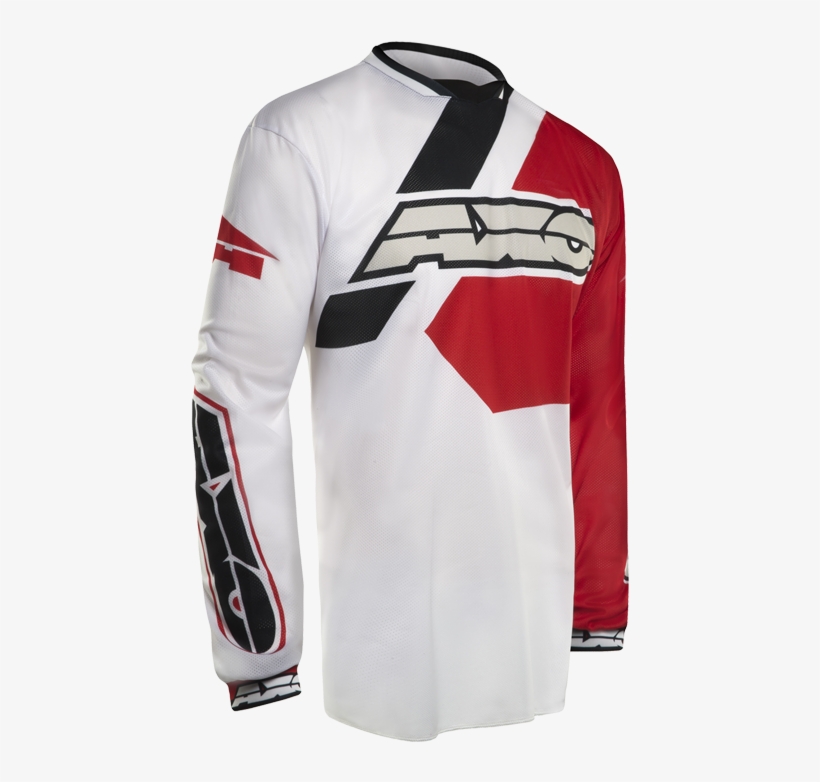 Trans-am Jersey - Axo Jersey Trans-am White/red Size M, transparent png download
