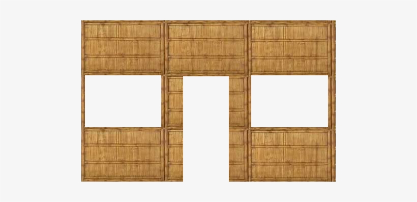 Bamboo Panel With Door Photo Bamboopanelwithdoor - Cupboard, transparent png download