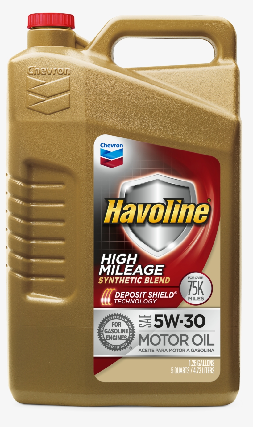 Havoline Himi Motor Oil 5w30, 5 Qt - Havoline 5w30 Synthetic Blend, transparent png download