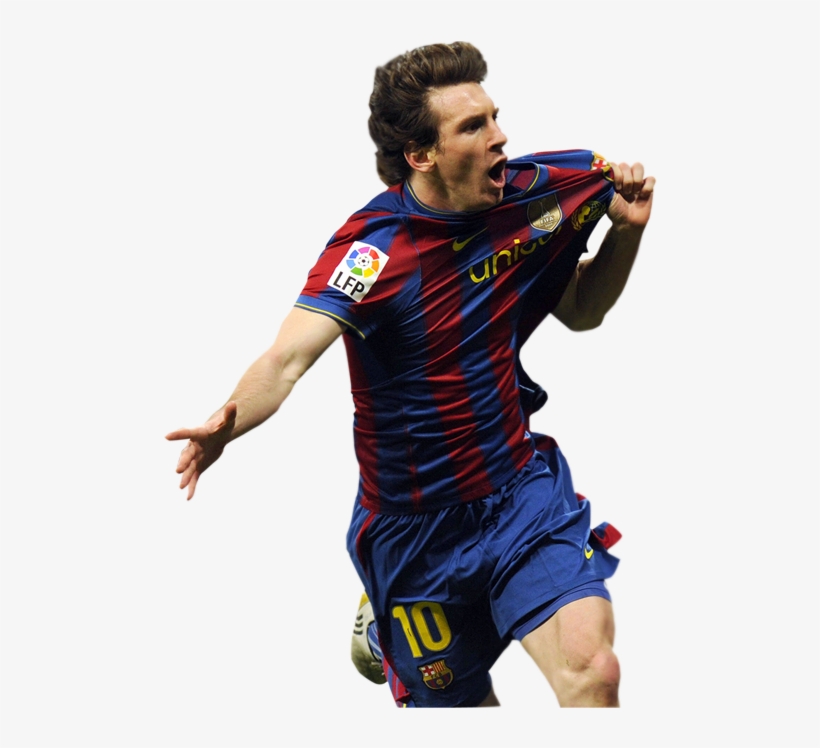 Los Mejores Goles De Messi [en El Barça Y En La Selección] - Lionel Messi Png, transparent png download