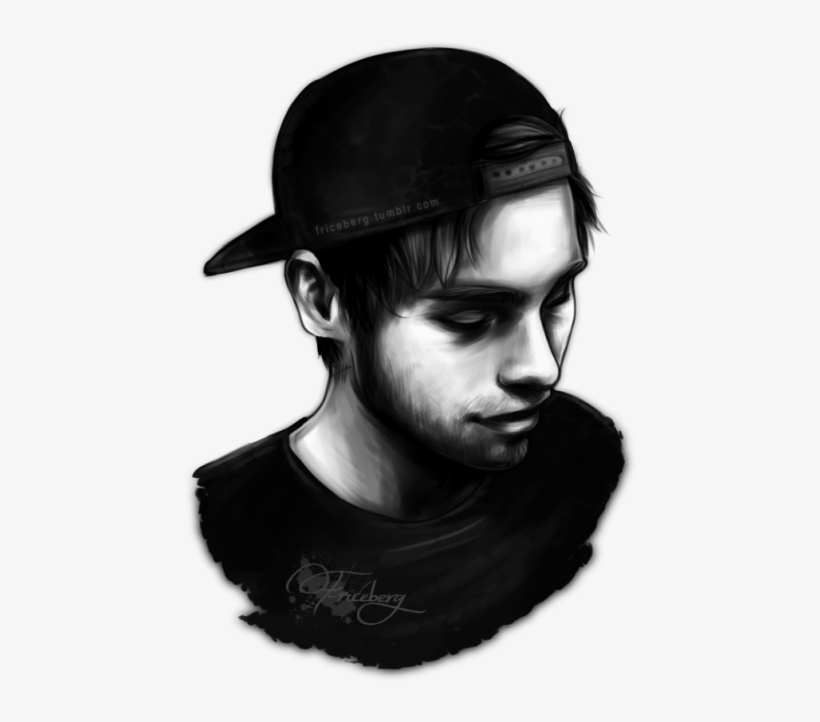 Free Calum Hood Snapback - Luke Hemmings Fan Art, transparent png download