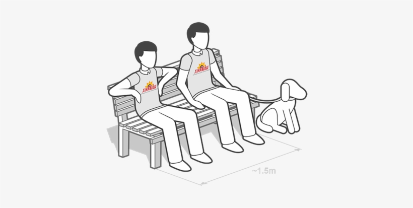 Completed With Two Side Supports And Can Accommodate - Metre, transparent png download