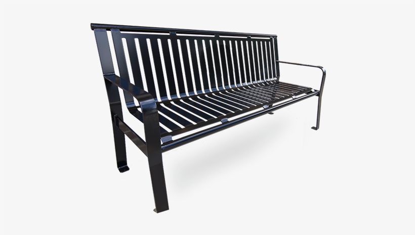 Classic Simple Bench Powder Coated - Bench, transparent png download