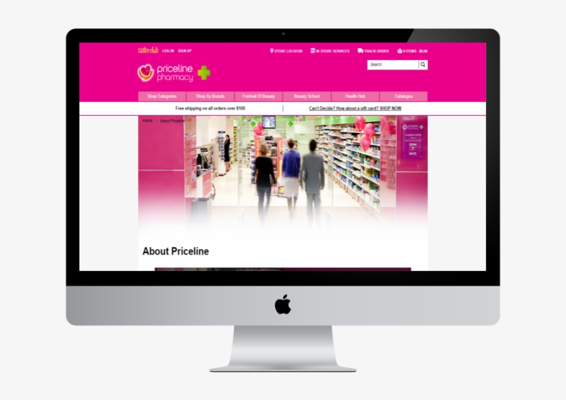 Priceline Pharmacy Case Study - Web Design, transparent png download