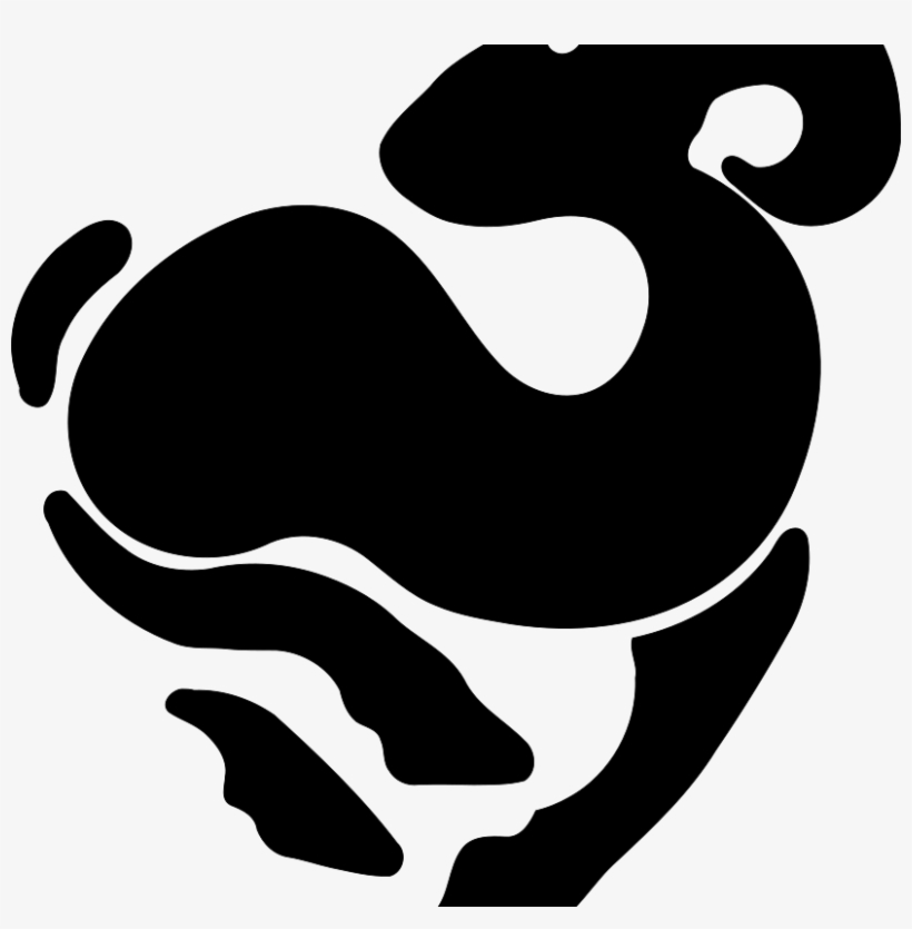 Goat Silhouette Png, transparent png download