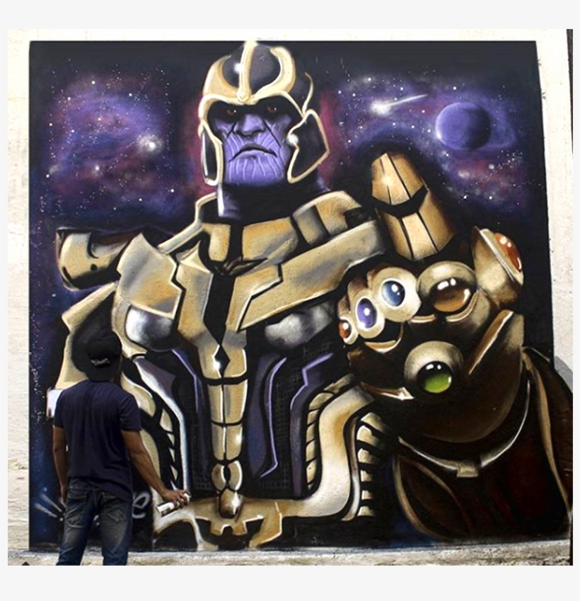 Mooz Thanos Mumbai Best Graffiti India, transparent png download