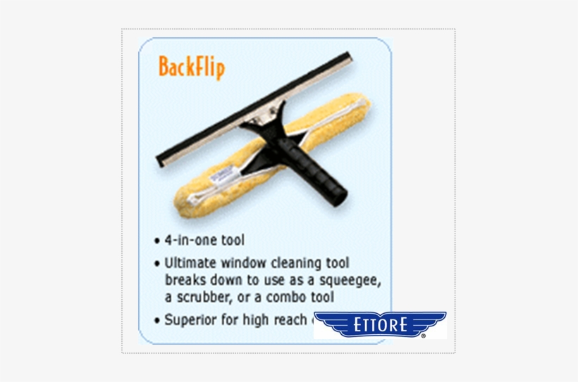 Ettore Backflip Brass - Ettore 71140 Professional Brass Backflip Window Cleaning, transparent png download