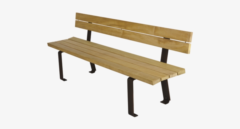 Benches In Wood - Panche In Legno E Ferro, transparent png download