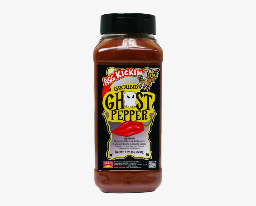 Ass Kickin' Ground Ghost Pepper - Ass Kickin Chipotle Honey Peanuts, transparent png download