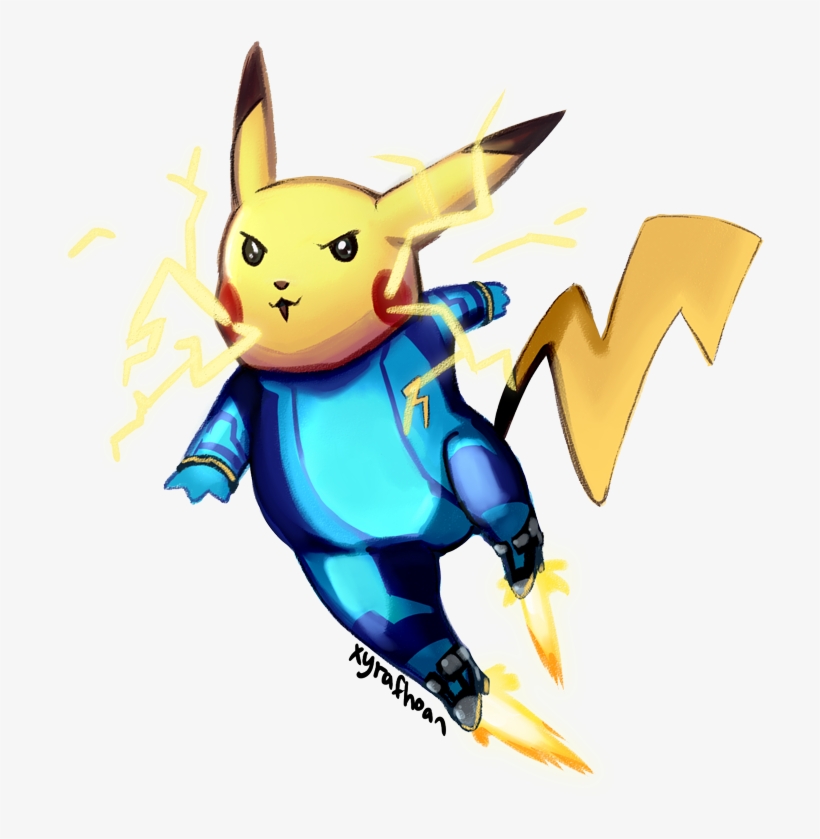 Pikachu Clipart Suit - Zero Suit Samus Png, transparent png download
