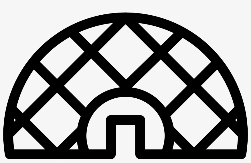 Kopuła Geodezyjna Icon - Vector Graphics, transparent png download