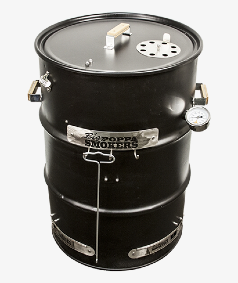Big Poppa Smokers Offers The Best Diy Drum Smoker Kit - Big Poppa Smoker Kit, transparent png download
