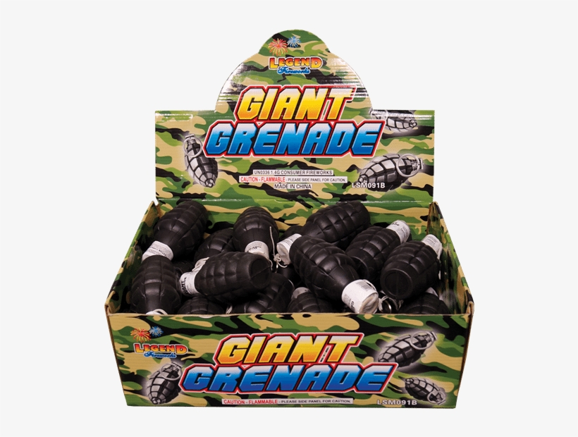 Smoke Grenade Giant With String - Confectionery, transparent png download