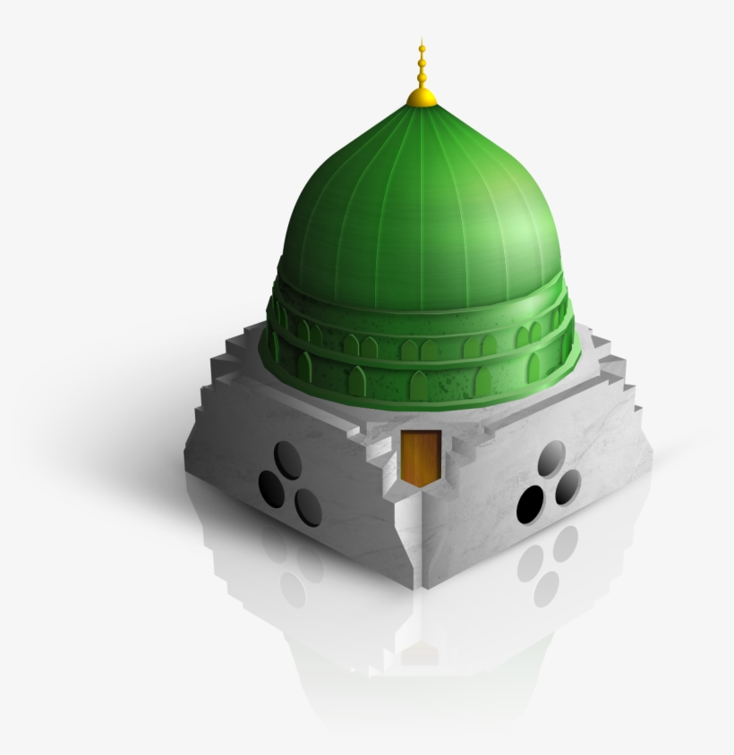 Masjid Nabawi Dome Png Download - Masjid Nabawi Icon, transparent png download