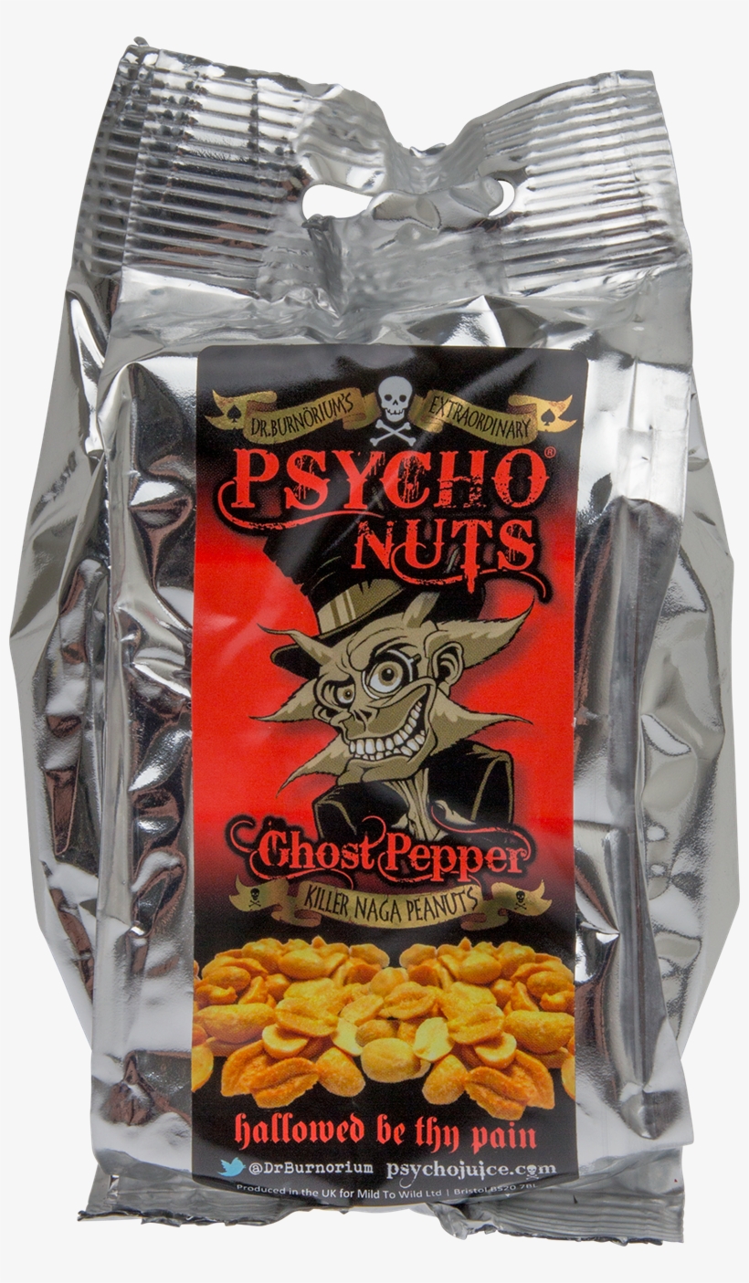 Psycho Nuts Ghost Pepper - Psycho Nuts (pack Of 5), transparent png download
