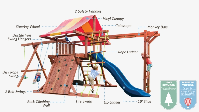 100% California Redwood - Play, transparent png download