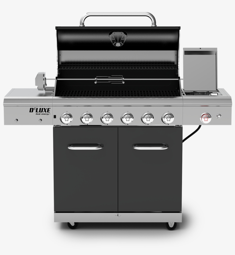 Deluxe 6-burner Propane Gas Grill With Ceramic Searing - Nexgrill, transparent png download