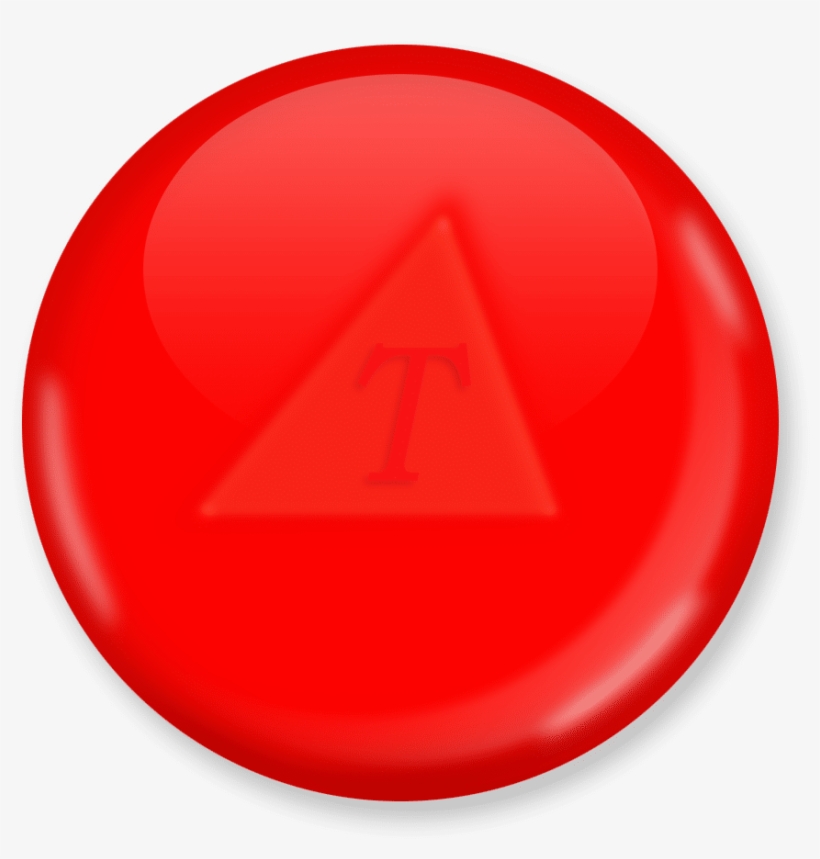 Tachyonized 24mm Glass Cell Orange - Glass, transparent png download