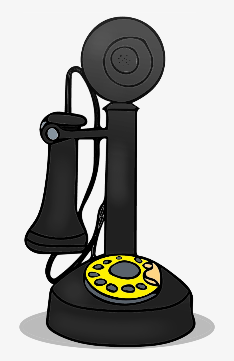 Old Phone Communication Retro - Old Phone - Tote Bags, transparent png download