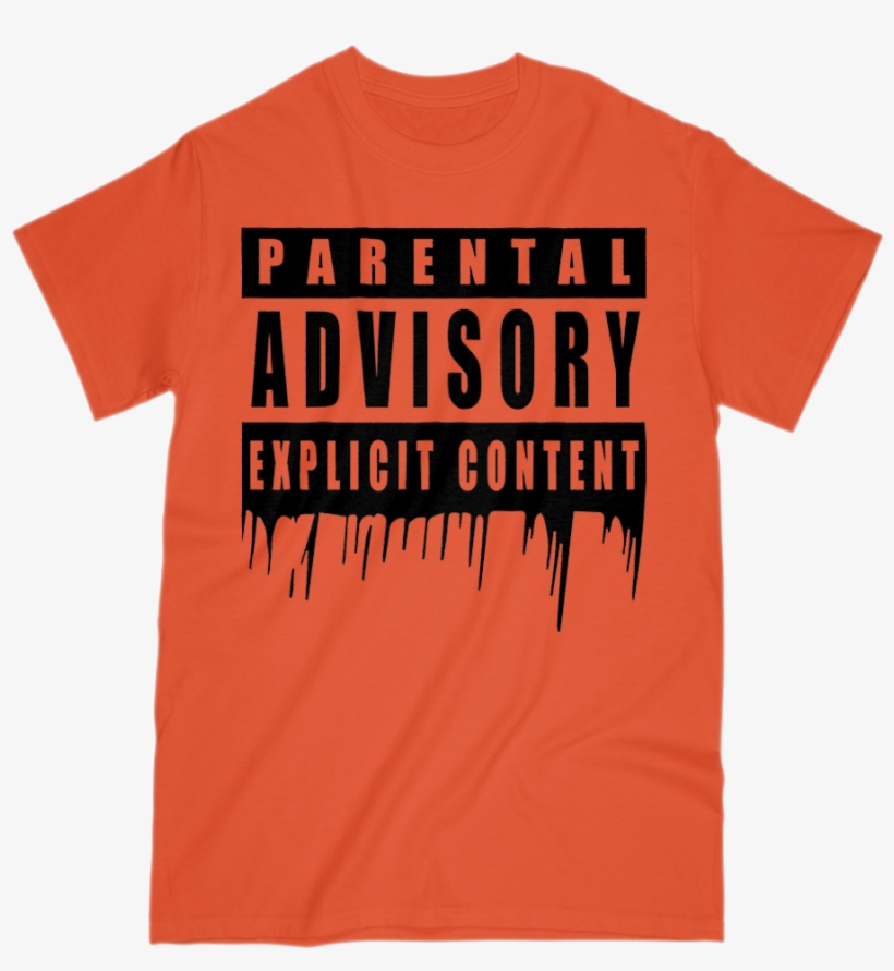 Parental Advisory T Shirt - Parental Advisory, transparent png download