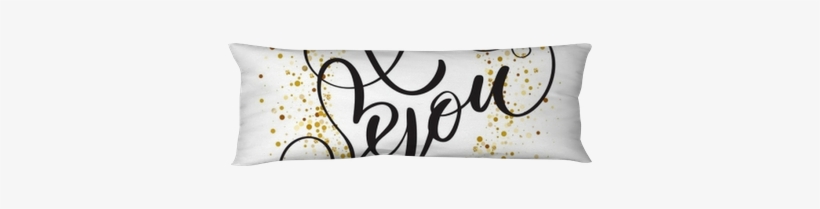 Hand Written Inscription I Love You On The Background - Valentine's Day, transparent png download