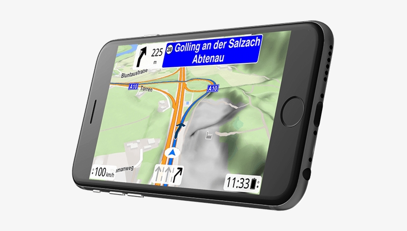 The Clearest Turn By Turn Navigation Instructions - Iphone, transparent png download