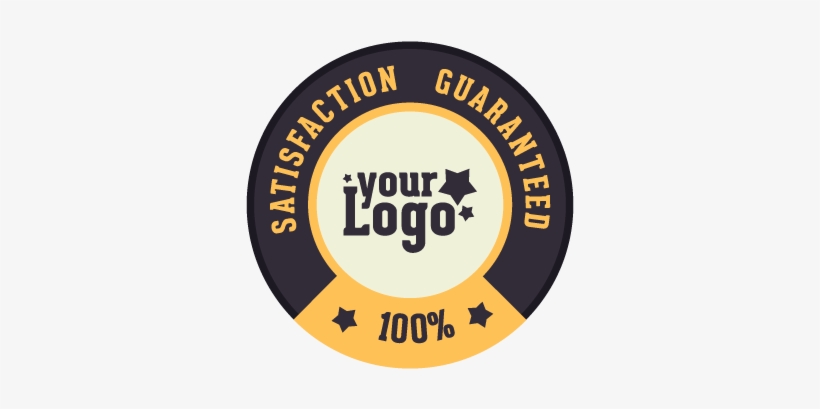 Vector Logo Satisfaction Guaranteed Logo Template - Guaranteed Satisfaction Logo Vector, transparent png download
